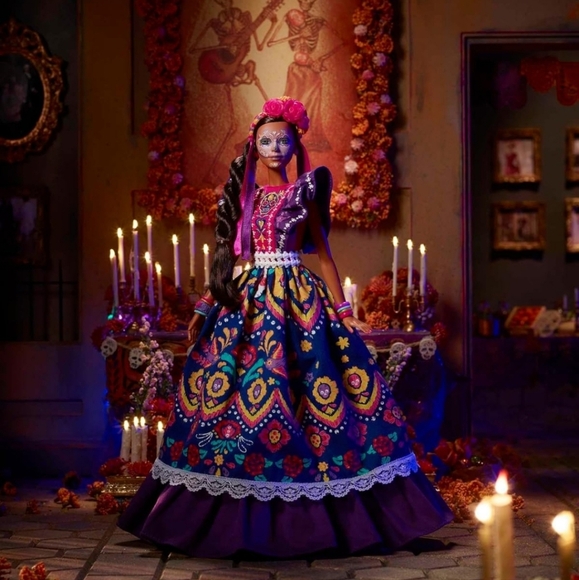 Barbie Signature Doll, 2022 Dia De Muertos Collectible - Picture 7 of 14